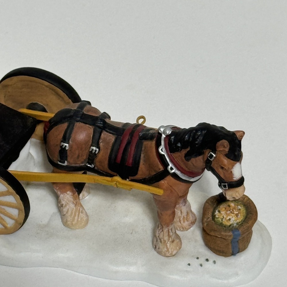 Dept 56 "Load Up The Wagon" Set of 2 - New England Village Series- #56630 w/box - Picture 7 of 16
